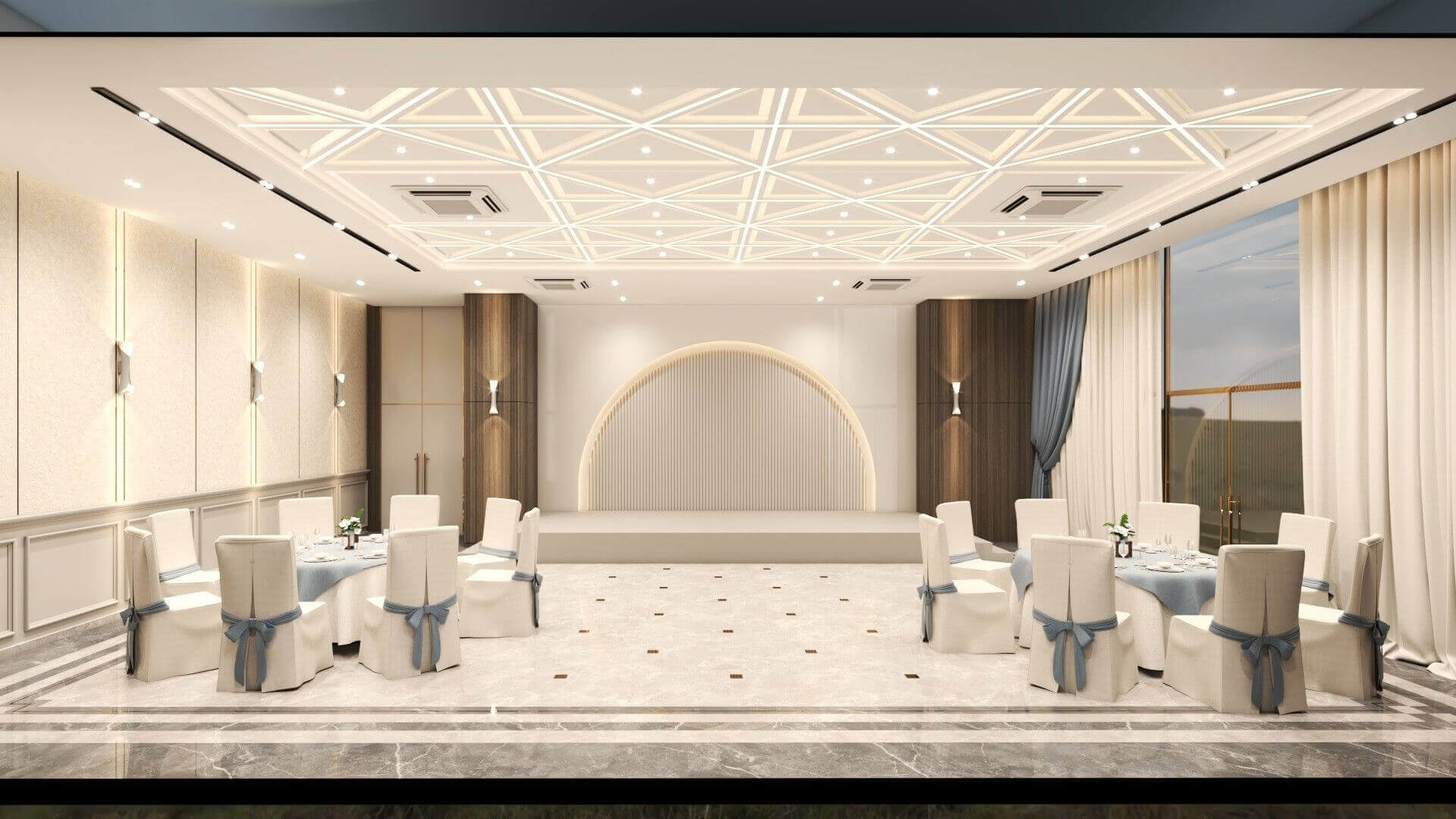 Nyati Evania banquet hall