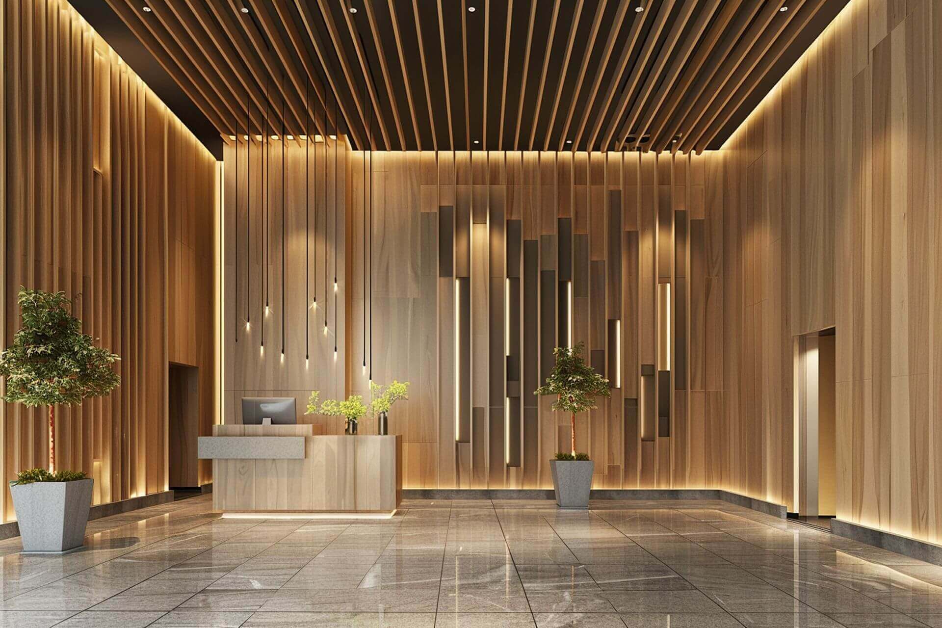 Nyati Evania entrance lobby