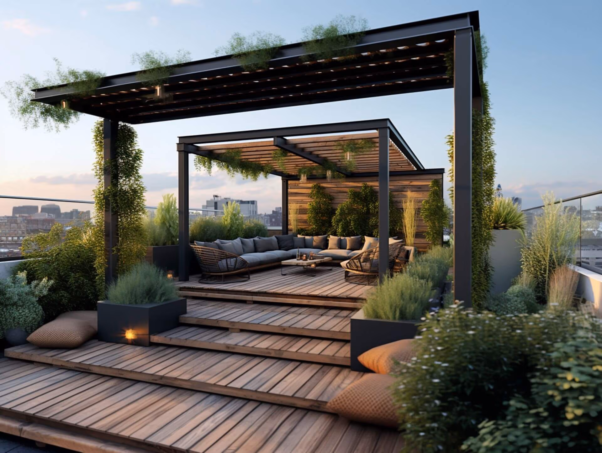 Nyati Evania gazebo seating amenity
