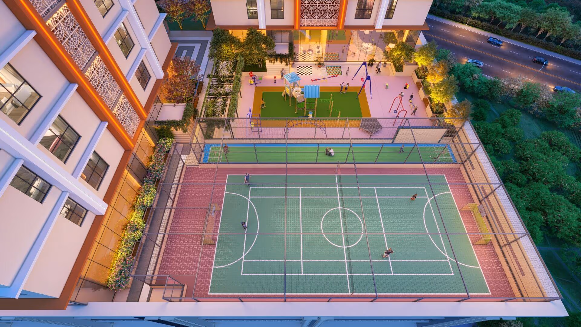 Nyati Evania sports arena amenity